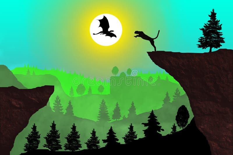 Dragon Jumping Stock Illustrations – 213 Dragon Jumping Stock  Illustrations, Vectors & Clipart - Dreamstime