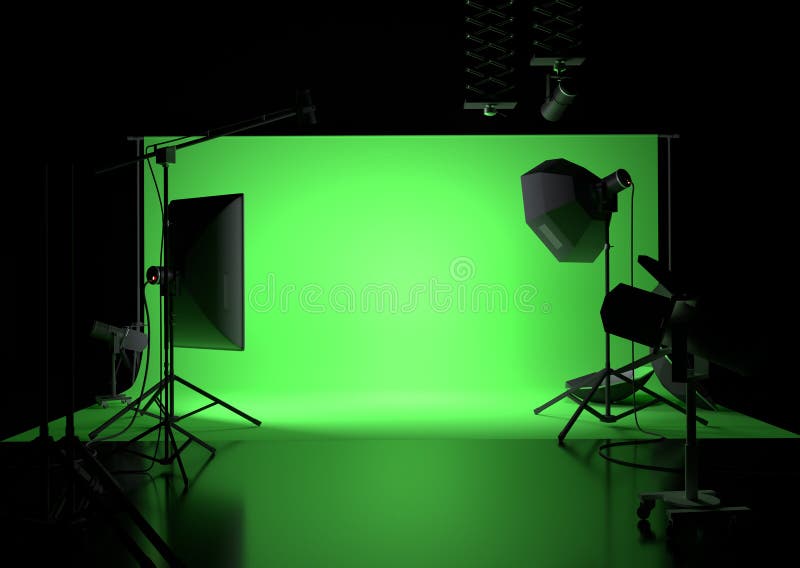 free green screen background images of recording studio