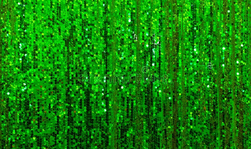 Green shiny curtain Background