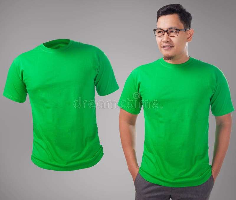 Green T-Shirt Design Template