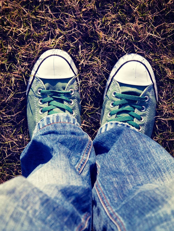 Green shoes stock photo. Image of leaf, outside, foliage - 37640786