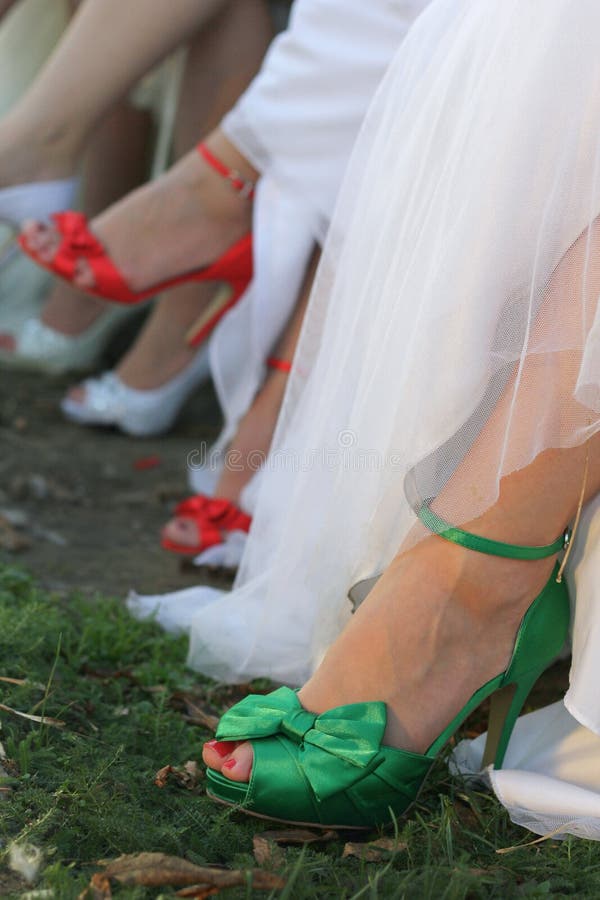 green shoes for wedding