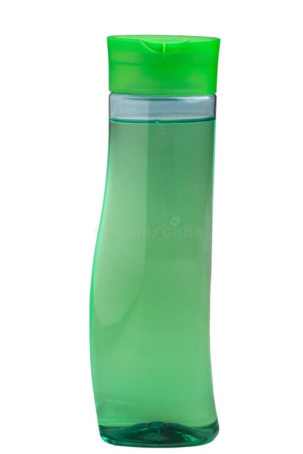 Green shower gel bottle stock photo. Image of green, plastic 16739900