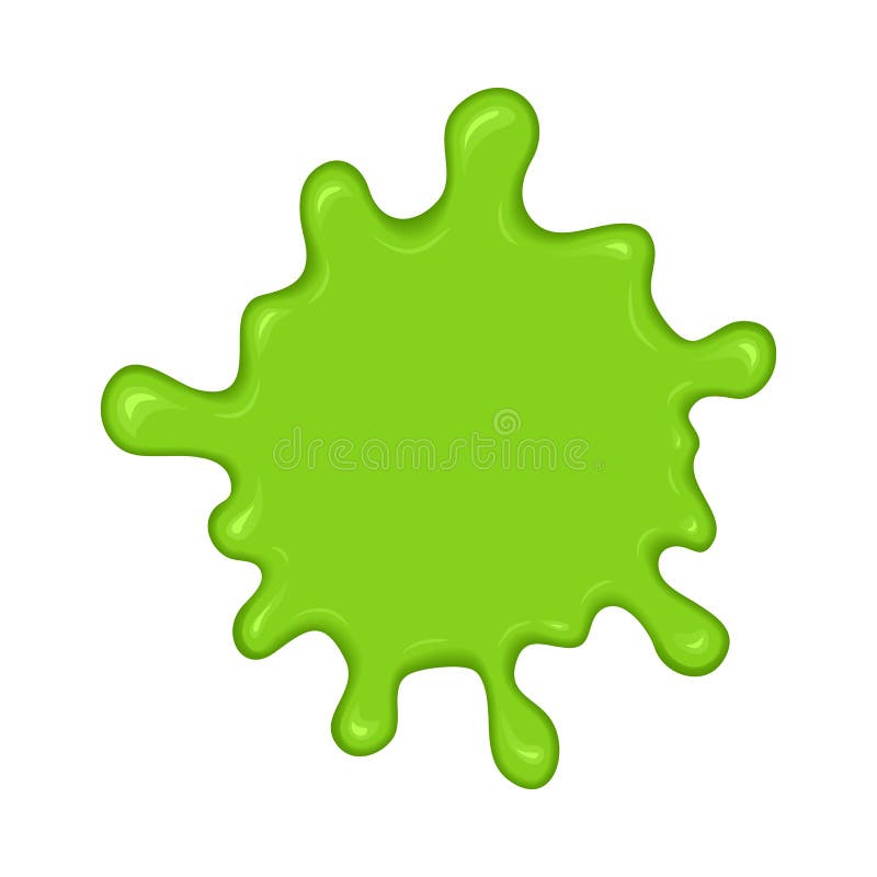 Green slime splash blot royalty free illustration Green slime splash blot royalty free illustration