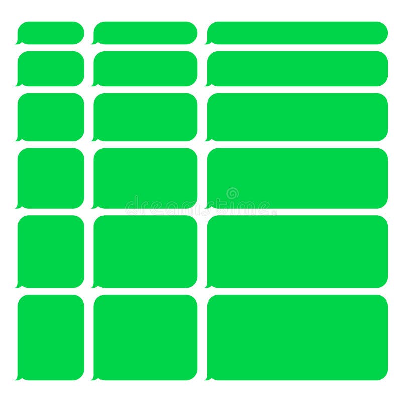 pix Blank Sms Text Bubble Png green smartphone sms chat blank bubbles
