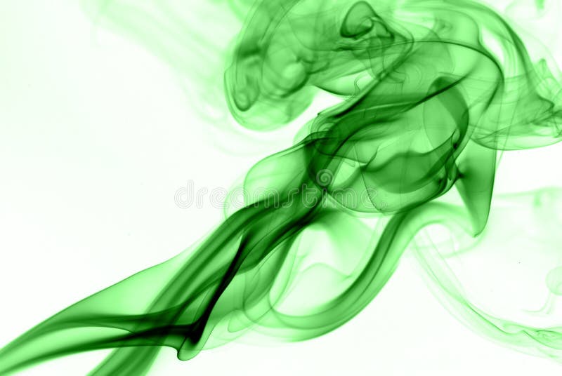 Green Smoke stock photo. Image of smoke, colored, green 3347810