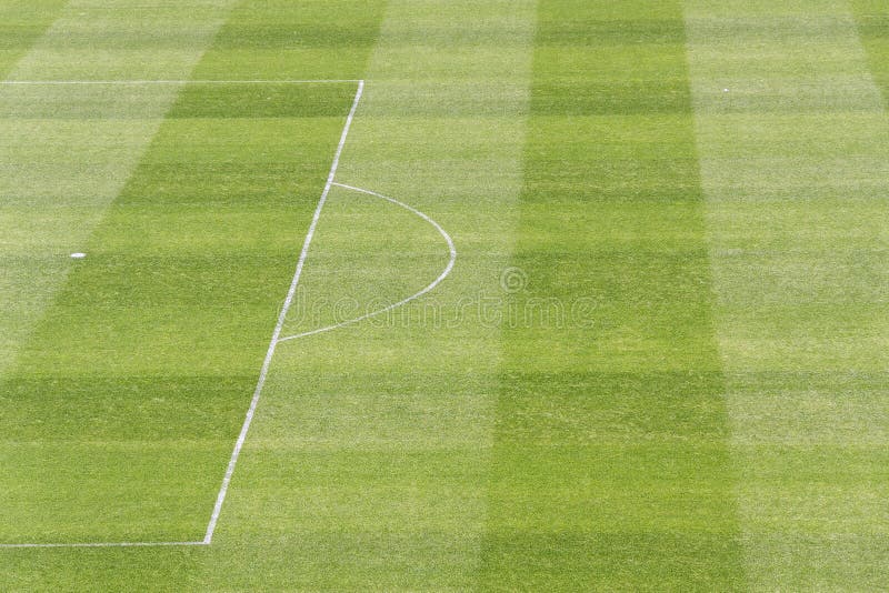 Green Soccer / Football Field Stock Image Image of pitch, competitive
