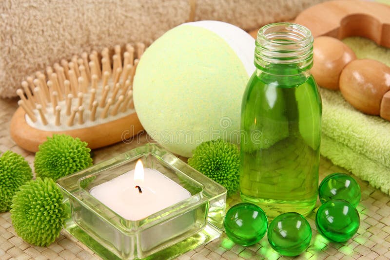 Green spa stock image. Image of green, alternative, body 8137605