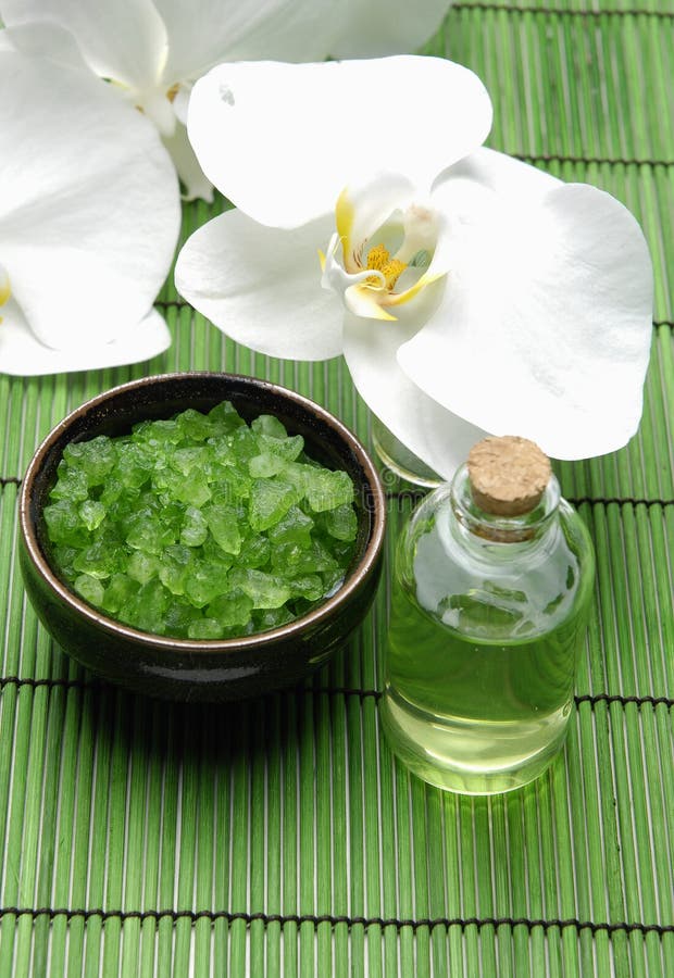Green spa Treatments stock image. Image of luxury, green 22551579