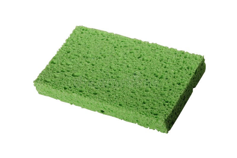 Green sponge stock image. Image of clean, white, texture 4642135