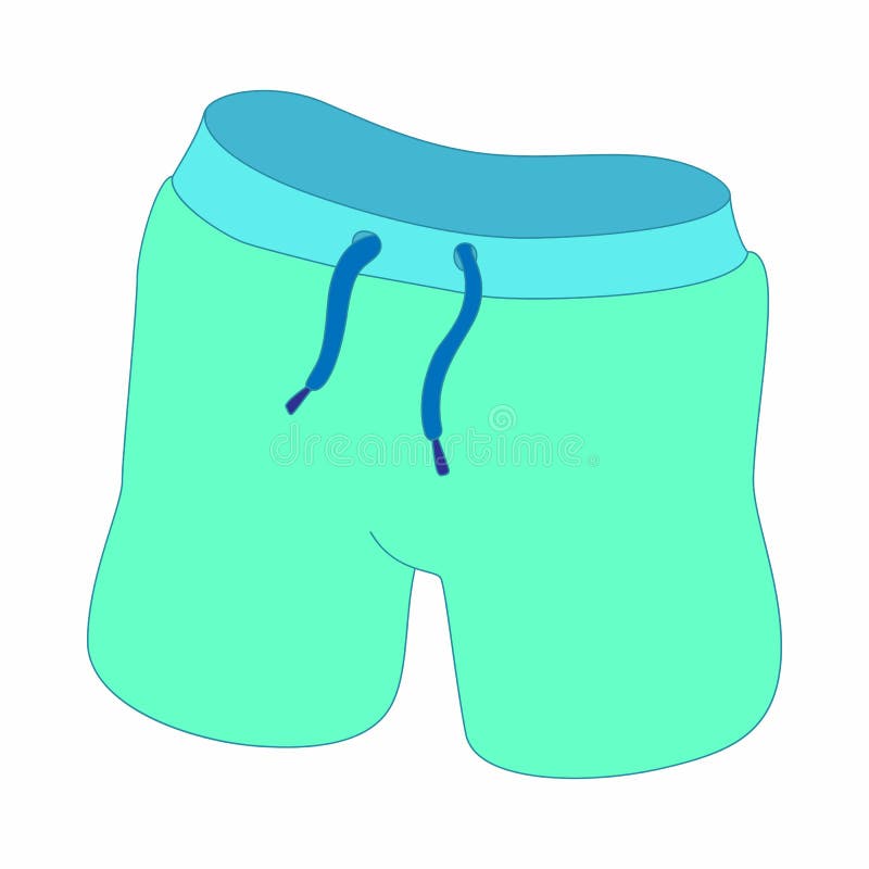 Short Green Pants Icon, Icon Cartoon Stock Vector - Illustration of ...