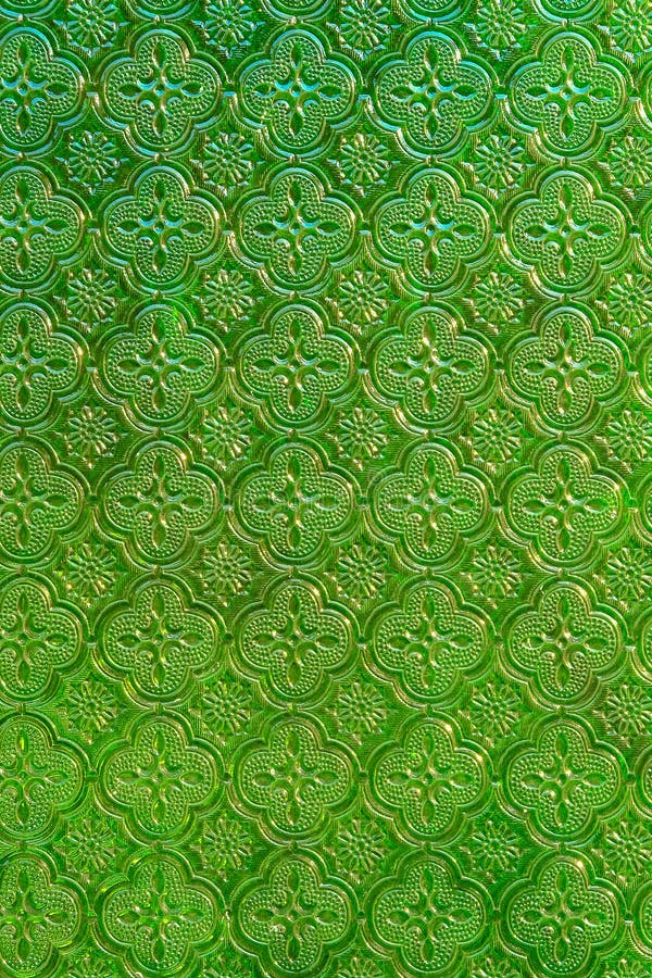 Green Stained Glass Texture Background Stock Photo - Image of people