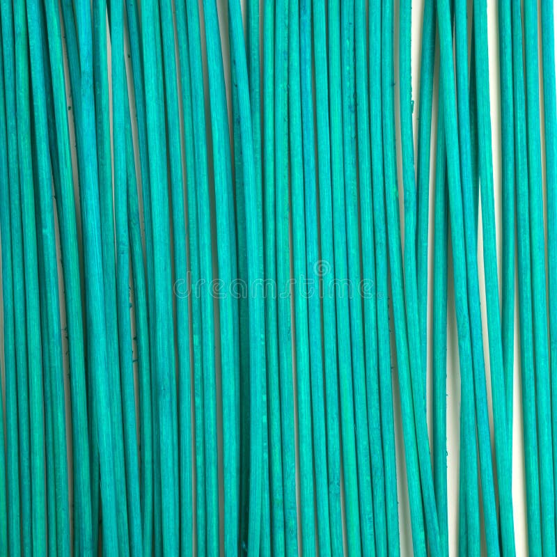 Green stick fence as a background stock images