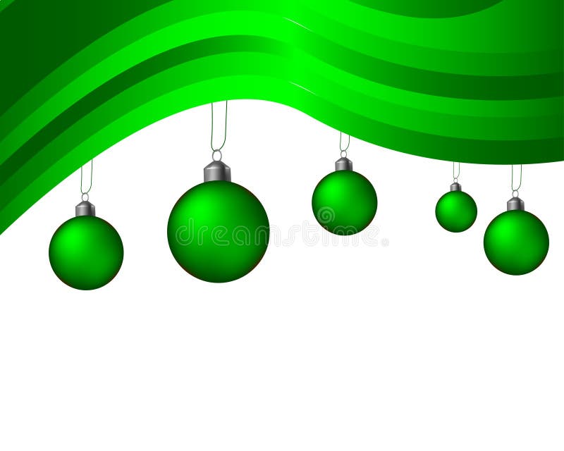 Green striped christmas background royalty free stock image