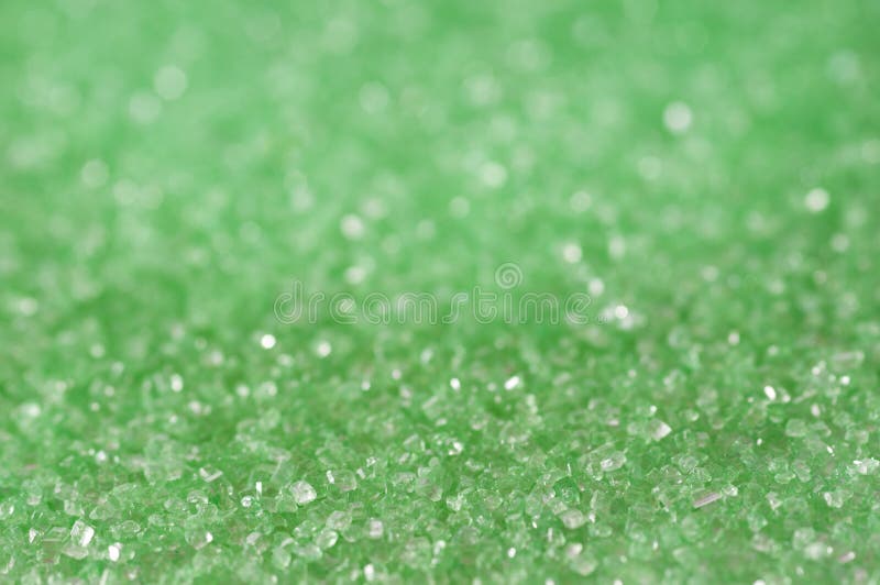 Green sugar sparkle background