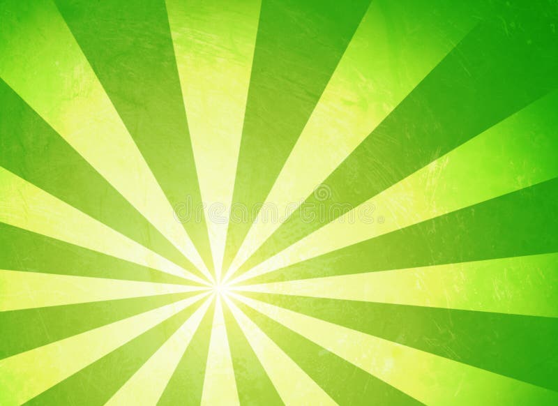 Green sunburst stock illustration. Illustration of green - 5920978