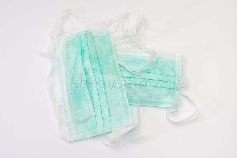 Green surgical mask stock photo. Image of doctor, influenza 50312748