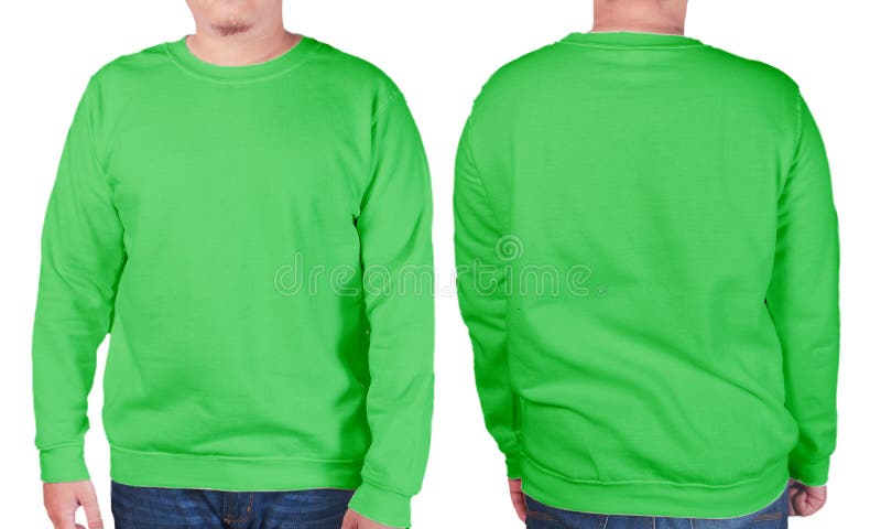 Blank sweatshirt mock up, front, and back view, isolated on white. Asian male model wear plain green long sleeved sweater shirt mockup. Sweat clothes t-shirt jumper design presentation for print. Blank sweatshirt mock up, front, and back view, isolated on white. Asian male model wear plain green long sleeved sweater shirt mockup. Sweat clothes t-shirt jumper design presentation for print
