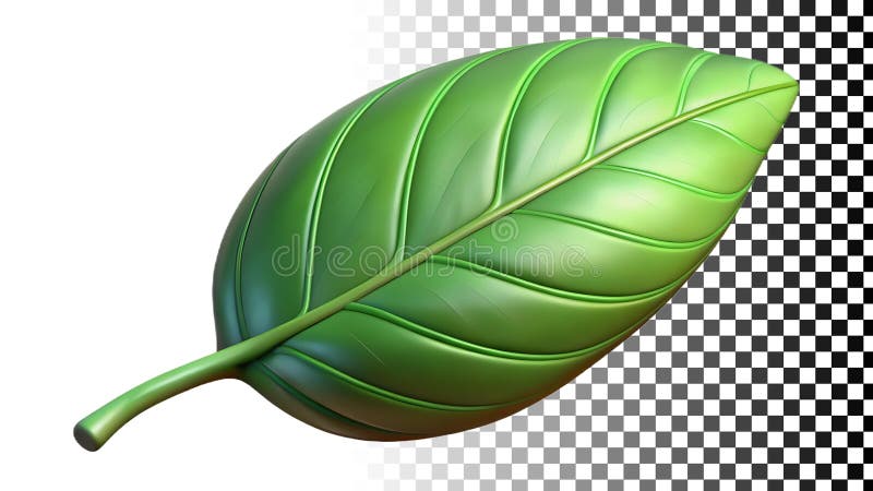 Green swirl wave, abstract flowing dynamic shape png transparent image Generative AI vector illustration