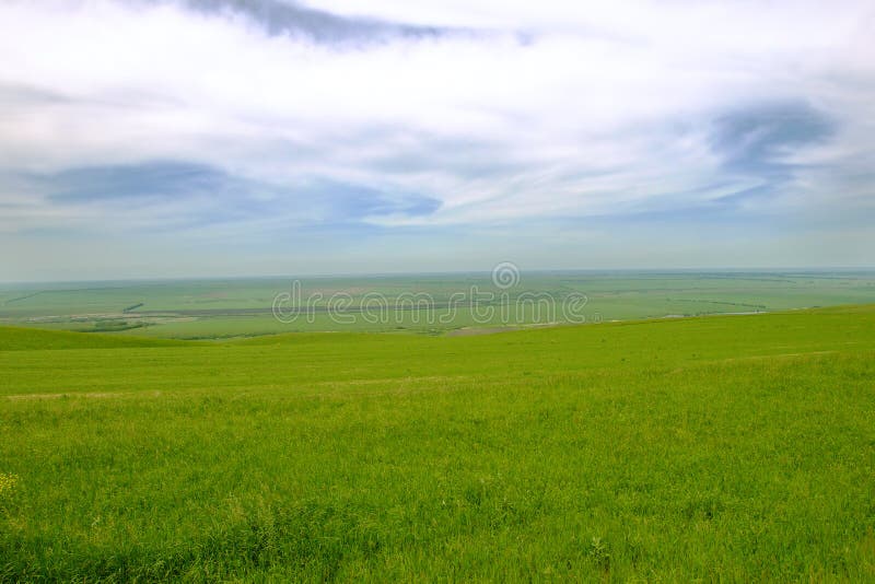 Green table-land