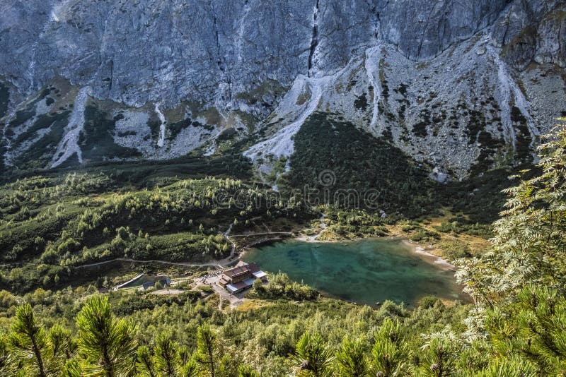 Green tarn, High Tatras mountains, Slovakia