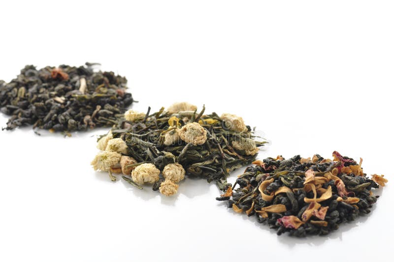 Green tea stock image