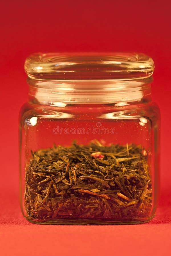 Green Tea Glass Recipient stock photo. Image of isolated 15006132