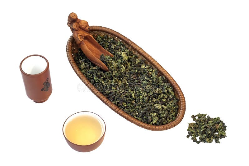 Asian tea set stock image. Image of green, ceramic, leaf 37853373