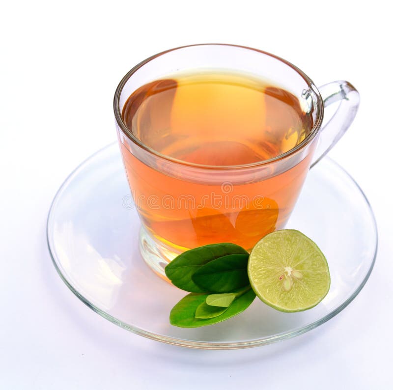 Hot tea drink with lemon stock photo. Image of foreground 4866274