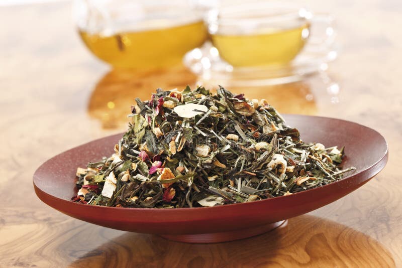 Herb tea mixture stock photo. Image of selection, healthcare 50478404