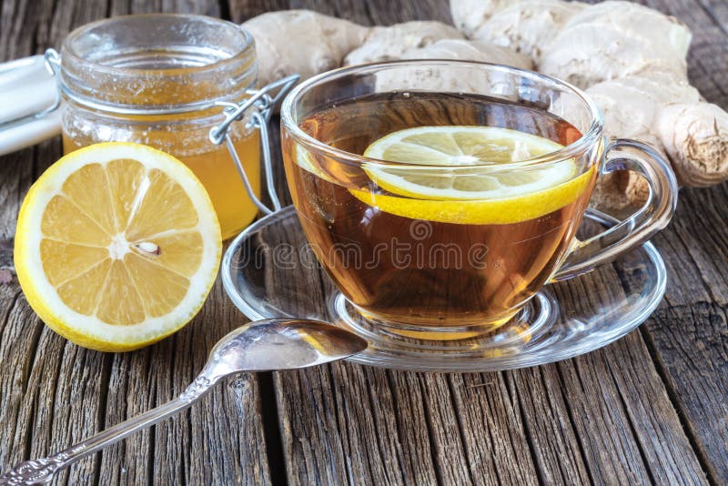 Green Tea with Sliced Lemon Stock Photo - Image of mint, herbal: 112541446