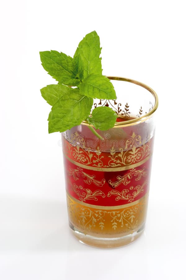 Green Tea with Spearmint stock photo. Image of drink, beverage 3968066
