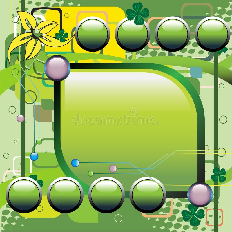 Green technology background