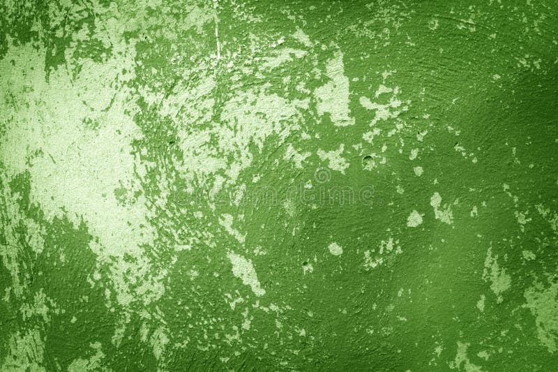 Green Texture Cement Concrete Wall Abstract Background Stock Image