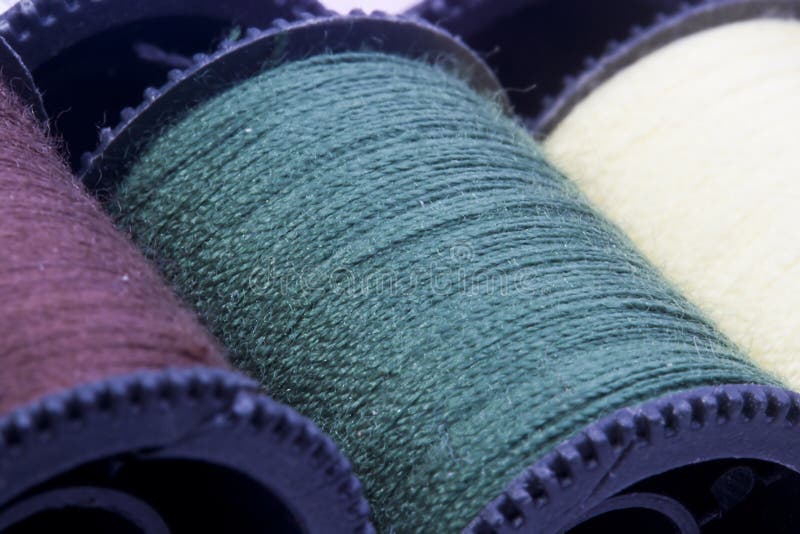 Green Thread stock image. Image of fashion, dressmaking 25247903