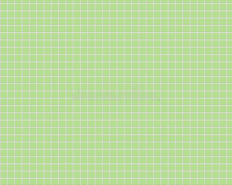 Green tile background