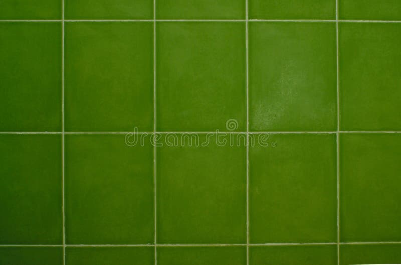 Green tile texture