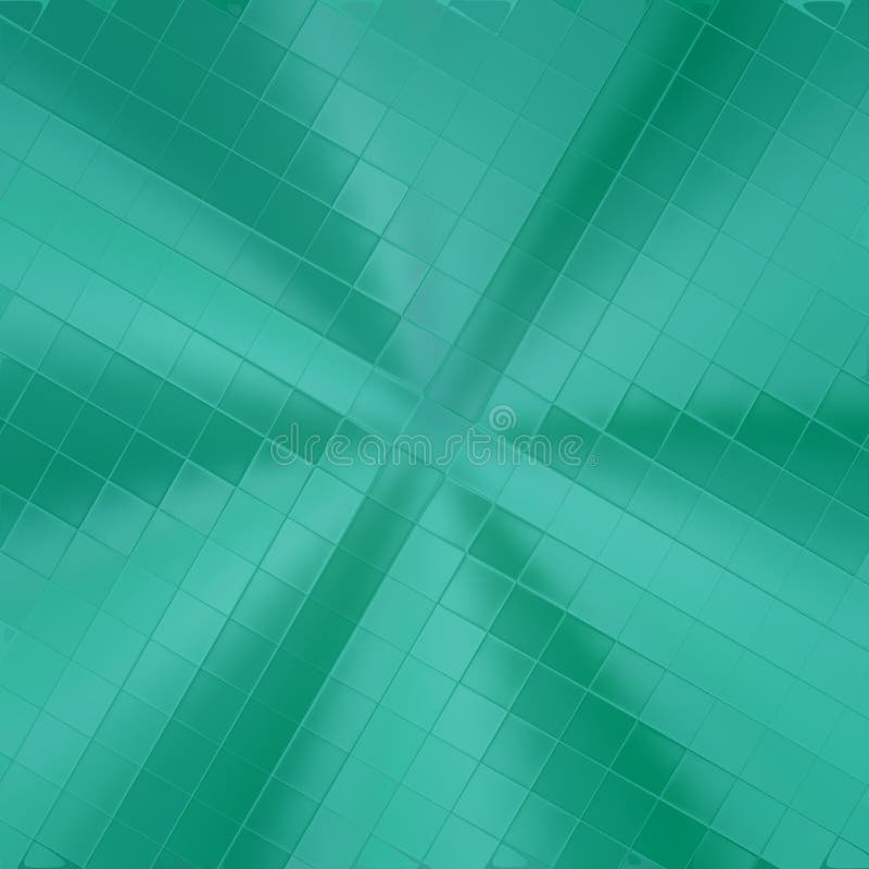 Green tiles background stock illustration. Illustration of petrol