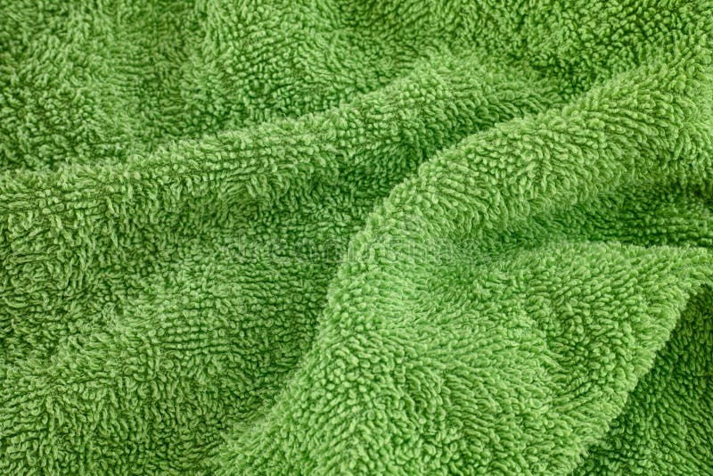 Green Towel Texture stock image. Image of towel, fabric 4376877