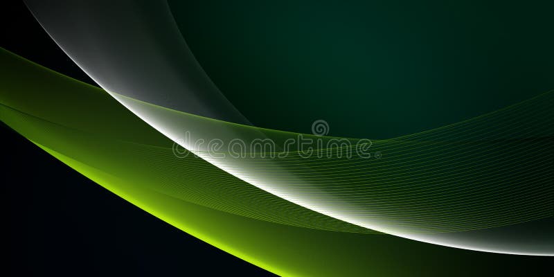 Green Transparency gradient abstract background vector illustration