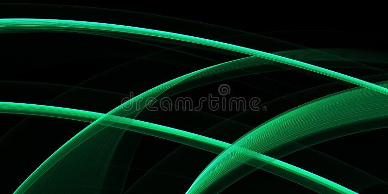 Green Transparency gradient abstract wave background vector illustration