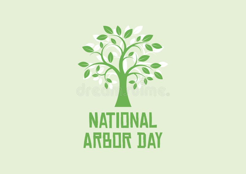 National Arbor Day vector stock vector. Illustration of arbor 177933713
