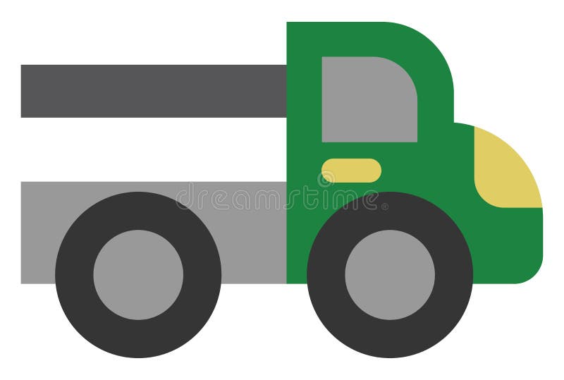 Green Forklift Truck Stock Illustrations 454 Green Forklift Truck