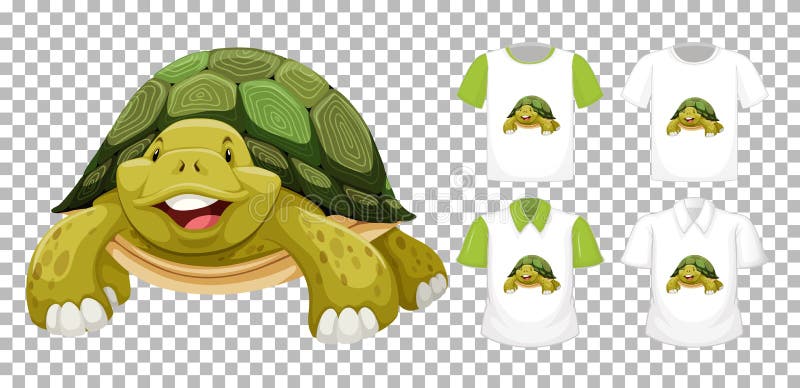 Green Turtle Cartoon Character with Many Types of Shirts on Transparent Background Stock Vector - Illustration of fashion, unisex: 204556990 Green Turtle Cartoon Character with Many Types of Shirts on Transparent Background Stock Vector - Illustration of fashion, unisex: 204556990