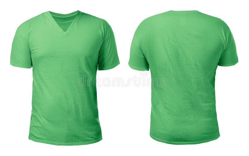 Green v-neck t-shirt mock up, front and back view, isolated. Male model wear plain green shirt mockup. V Neck shirt design template. Blank tees for print . Green v-neck t-shirt mock up, front and back view, isolated. Male model wear plain green shirt mockup. V Neck shirt design template. Blank tees for print