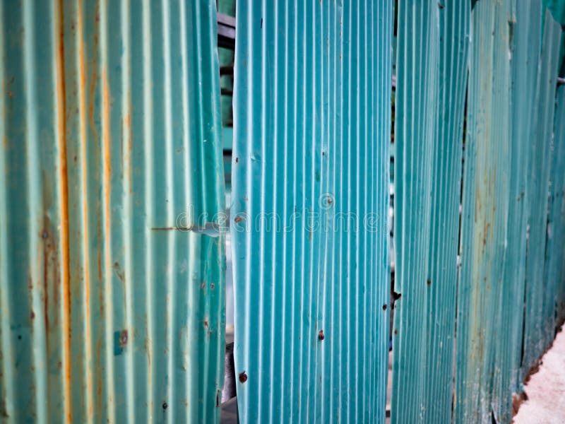 Green Wall Zinc Rust, Old Zinc Texture Background Stock Image - Image ...