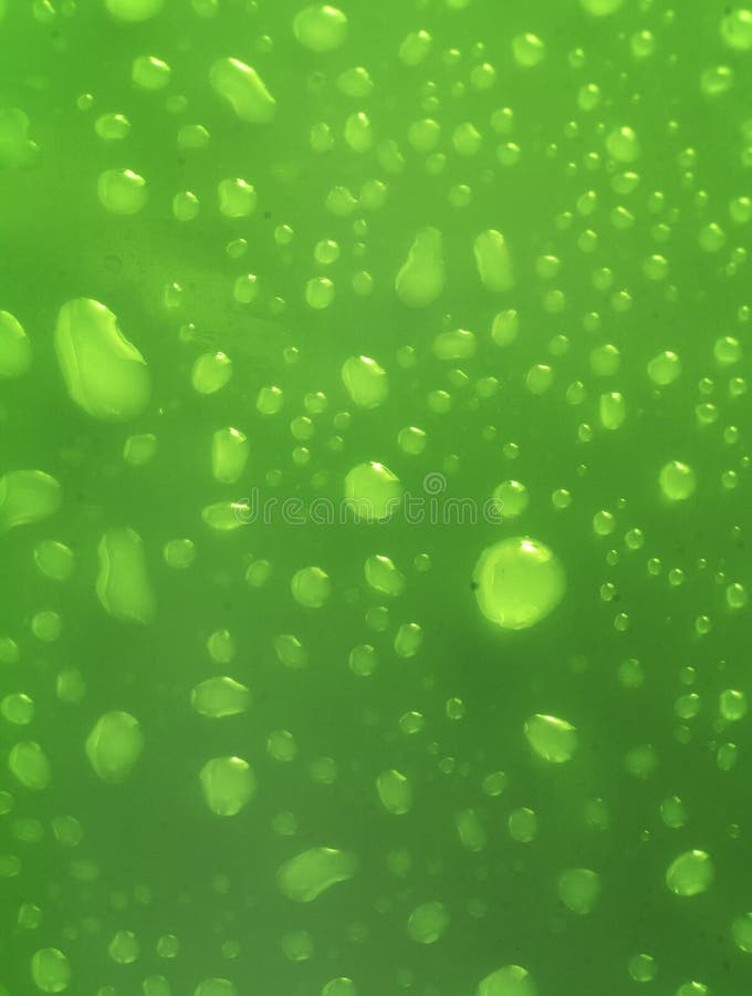 Green Water Drops stock image. Image of green, bubbles 76750317