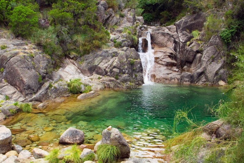 Green Waterfall stock images Green Waterfall stock images