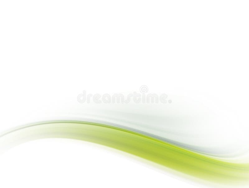 Green Wave Border Abstract Modern Certificate Background Stock Vector