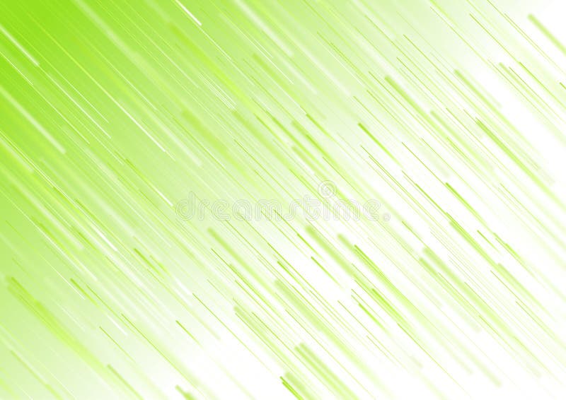 Green White Diagonal Lines Abstract Tech Background Stock Vector